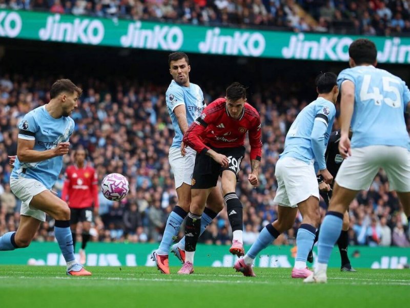 แมนซิตี พบ แมนยู ศึกแดงเดือดเมืองแมนเชสเตอร์ จบด้วยชัยชนะเรือใบ 3-0