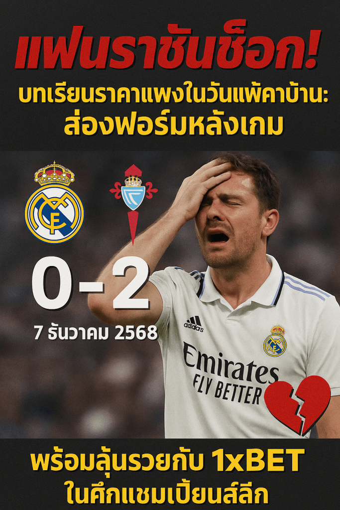 เรอัลมาดริด พบ เซลต้า