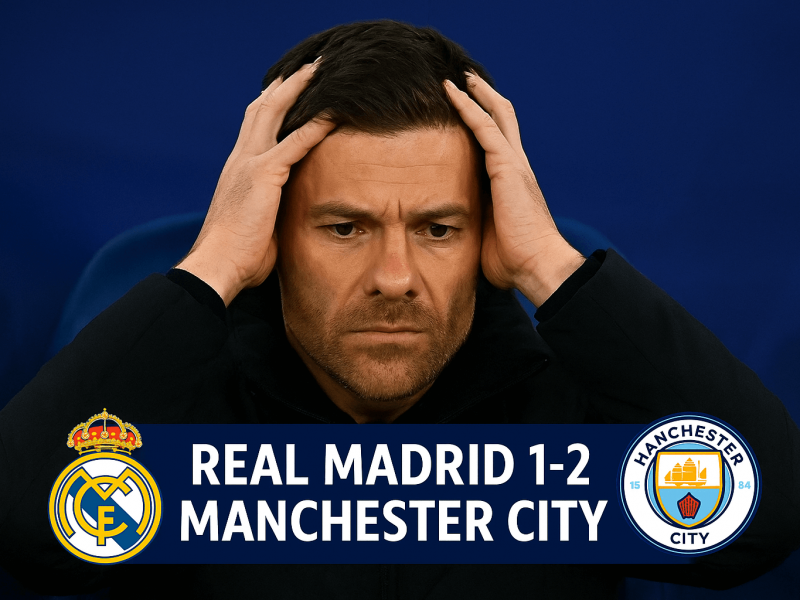 เครียดหนัก! ชาบี อลอนโซ่ เก้าอี้สั่นหลัง เรอัล มาดริด 1-2 แมนซิตี้ คาบ้าน UCL: ดูบอลแล้วรวยจริงไหม?