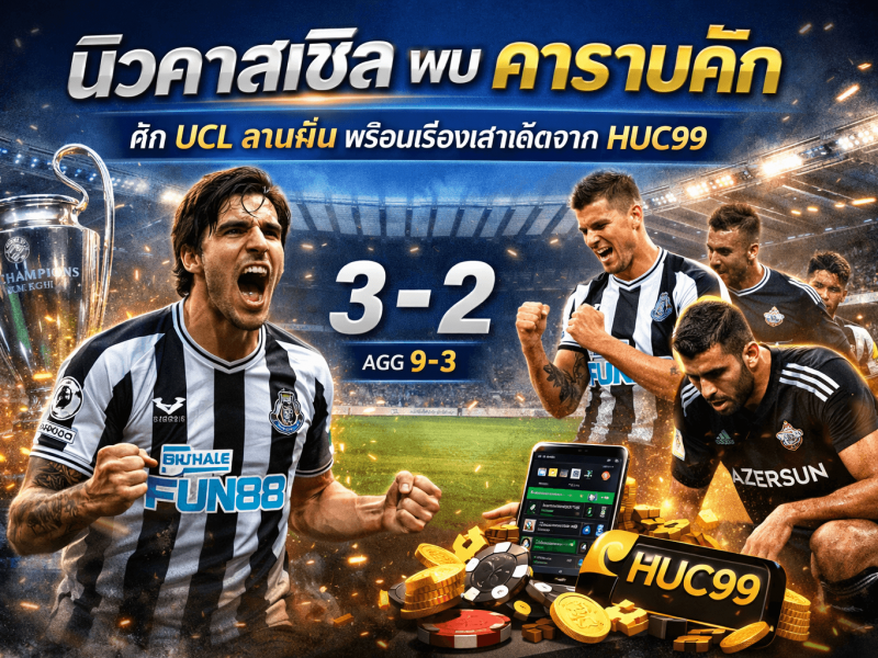 นิวคาสเซิล พบ คาราบัค: ค่ำคืนสาลิกาฉลุยรอบ พร้อมเรื่องเล่าจาก HUC99 ที่ทั้งมันส์ทั้งทำเงิน