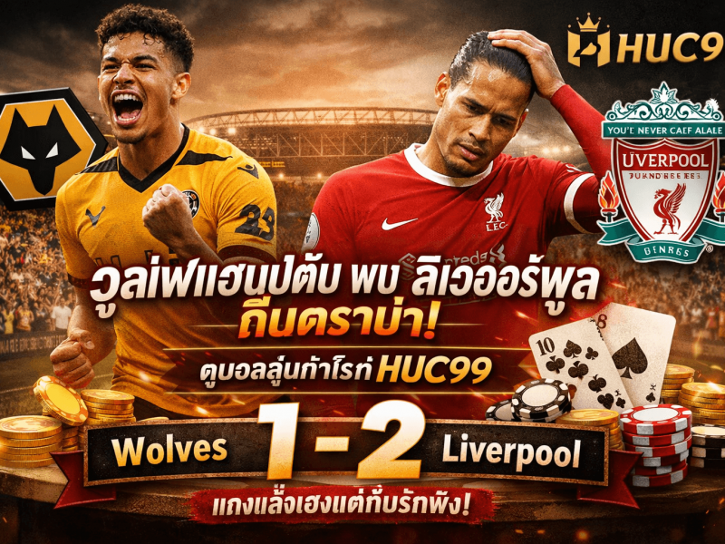 วูล์ฟแฮมป์ตัน พบ ลิเวอร์พูล คืนดราม่า! แฟนหงส์ดูบอลลุ้นกำไรที่ HUC99 แต่ทีมฟอร์มดิ่งสะเทือนท็อปไฟว์