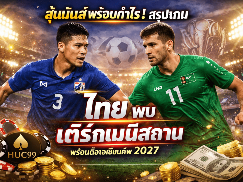 ลุ้นมันส์พร้อมกำไร! สรุปเกม ไทย พบ เติร์กเมนิสถาน พร้อมตั๋วเอเชียนคัพ 2027 ของช้างศึก