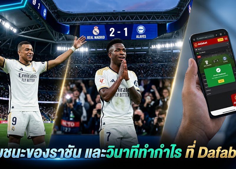 เรอัลมาดริด พบ อาลาเบส : ราชันคืนฟอร์มเก็บบวก 3 แต้ม พร้อมสตอรี่วินาทีทำกำไรหลักหมื่นที่ Dafabet